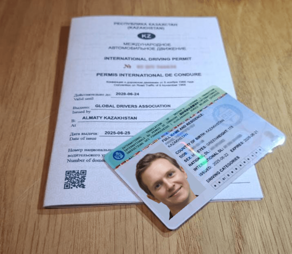 Оформление международных водительских прав в Алматы