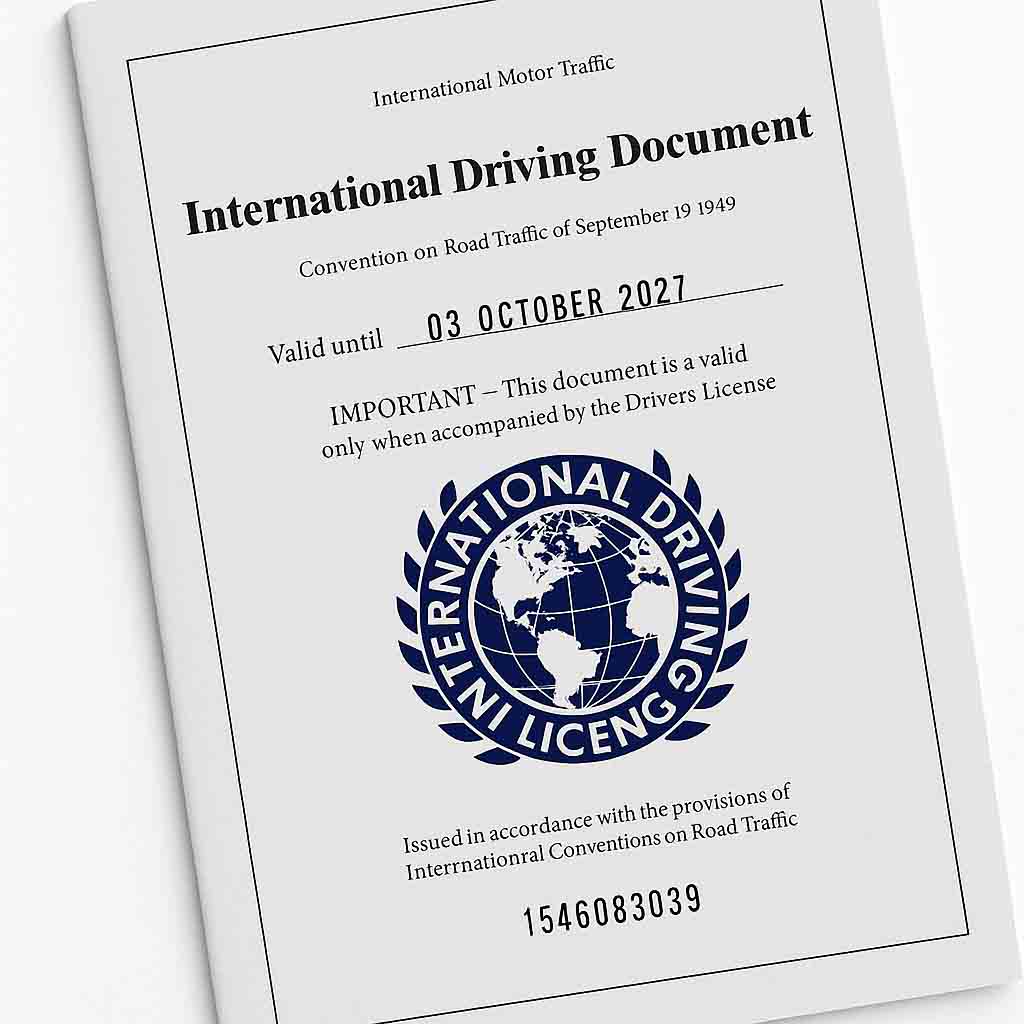 международные водительские права в Казахстане
